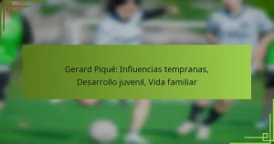 Gerard Piqué: Influencias tempranas, Desarrollo juvenil, Vida familiar